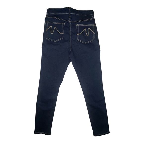 Vintage United Women's Core Control Sky High Rise Skinny Jeans Dark Rinse 12 NWT - Picture 2 of 5